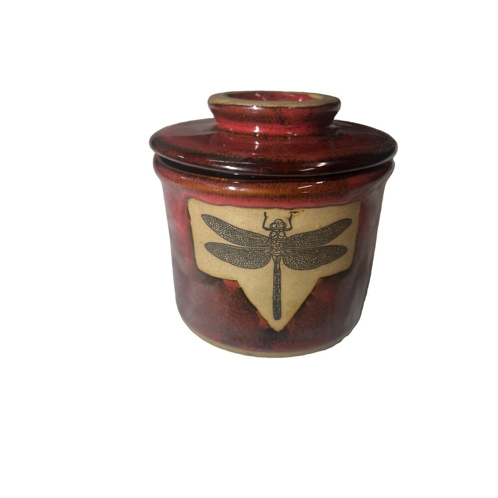 Always Azul Pottery Butter Bell Ceramic Stoneware Tableware Oven Dishway Safe